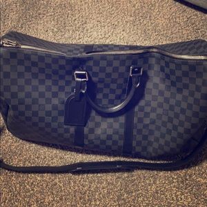 Louis Vuitton duffle bag size 55